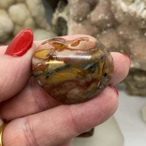 Polychrome Jasper Hearts